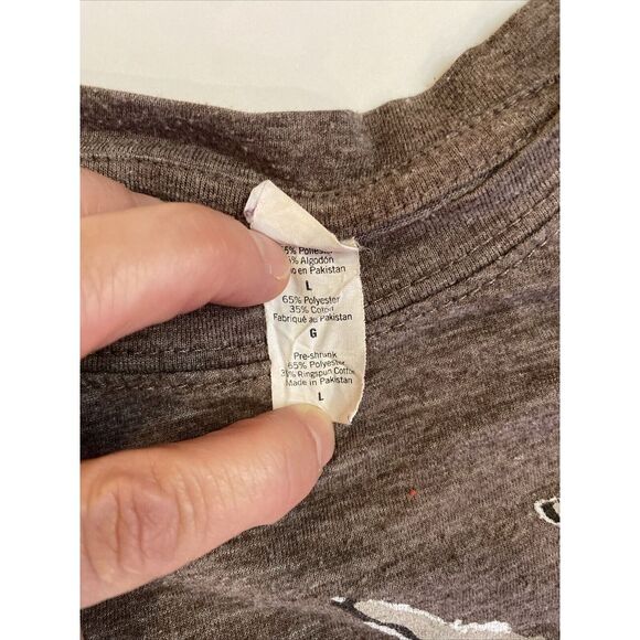 Tultex Shirt, Womens Med, Gray, Jim Beam Honey May Attract Bears - Picture 4 of 6